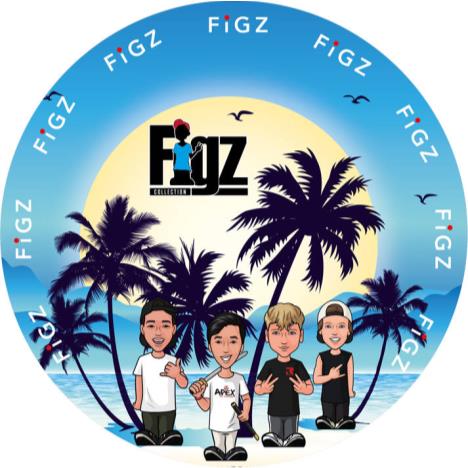 Figz Collection Pop Socket Beach £9.99